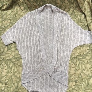 Grey Bishop + Young Short Sleeve Cardigan